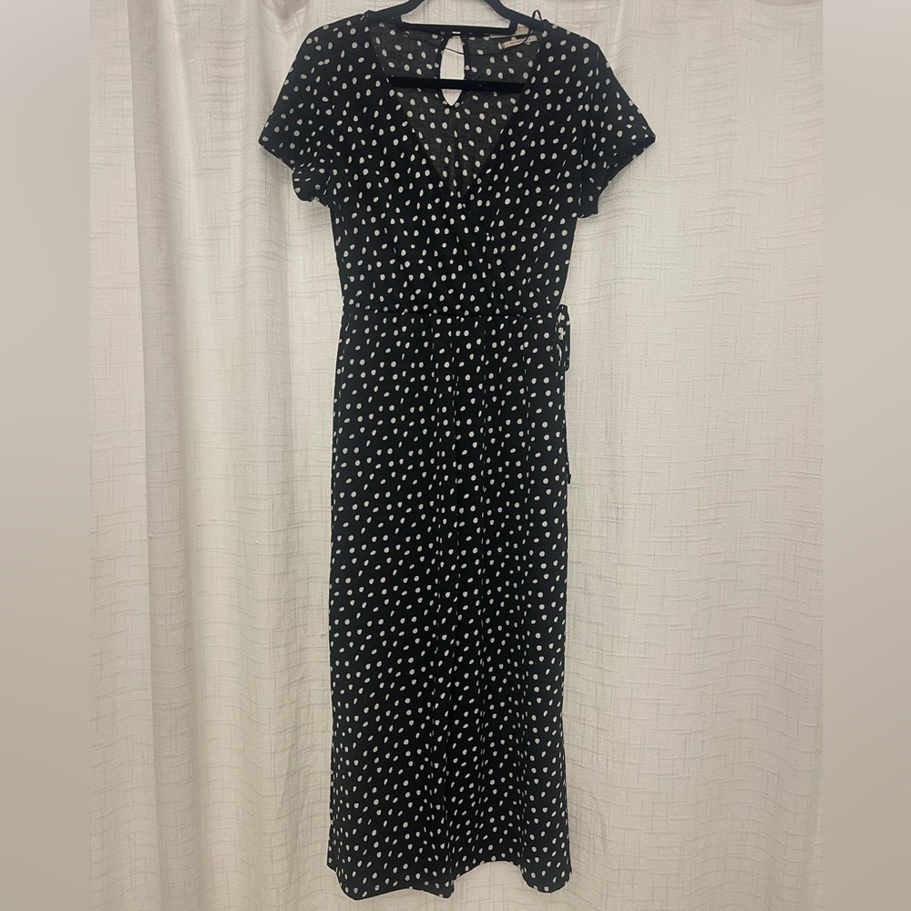 Polka dot jumpsuit - size medium (fits like a small)